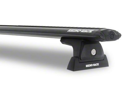 Rhino-Rack Vortex RLT600 Ditch Mount 1-Bar Roof Rack; Black (11-16 F-250 Super Duty)