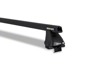 Rhino-Rack Heavy Duty 2500 2-Bar Roof Rack; Black (04-14 F-150 SuperCab, SuperCrew)