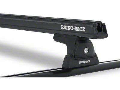 Rhino-Rack Heavy Duty RLT600 Trackmount 2-Bar Roof Rack; Black (19-23 Ranger SuperCrew)