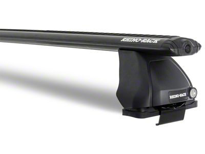 Rhino-Rack Vortex 2500 2-Bar Roof Rack; Black (19-24 Ranger SuperCrew)