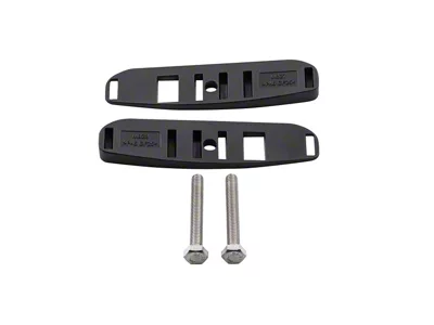 Rhino-Rack Front and Rear Wedge Kit (Universal; Some Adaptation May Be Required)