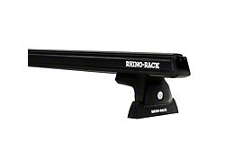 Rhino-Rack Heavy Duty 2-Bar Roof Rack; Black; 65-Inch (Universal; Some Adaptation May Be Required)