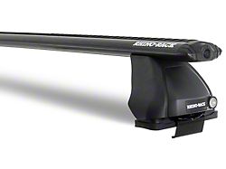 Rhino-Rack Vortex 2500 2-Bar Roof Rack; Black (15-19 Silverado 3500 HD Double Cab, Crew Cab)