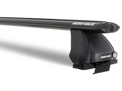 Rhino-Rack Vortex 2500 1-Bar Roof Rack; Black (15-24 F-150 SuperCrew)
