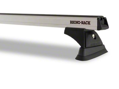 Rhino-Rack Heavy Duty RCH 2-Bar Roof Rack; Silver (15-20 Yukon w/ Flush Rails)
