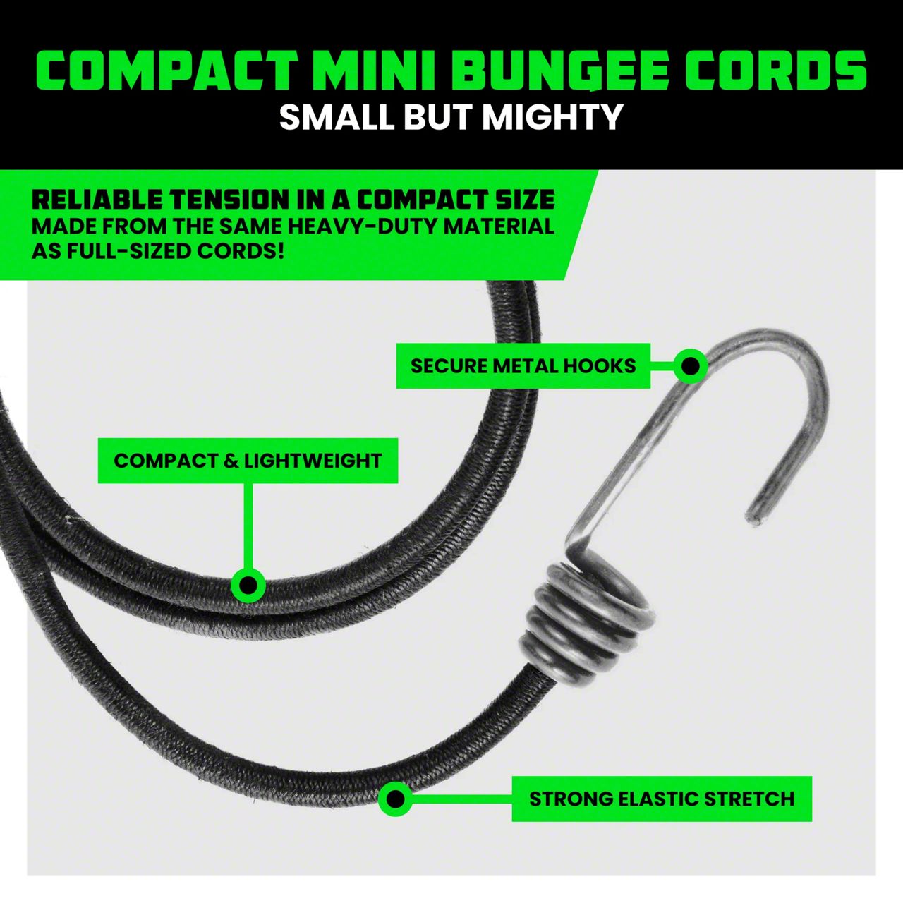 MOTOTECH | Buy BEST QUALITY Bungee Tie-Downs | Flexi Hook 36x18 Inches – MOTOTECH Gear