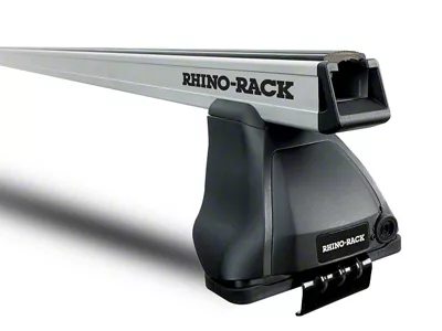 Rhino-Rack Heavy Duty 2500 1-Bar Roof Rack; Silver (15-24 F-150 SuperCrew)