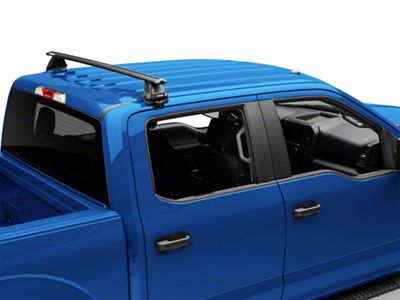 Rhino-Rack Vortex 2500 1-Bar Roof Rack; Black (15-24 F-150 SuperCrew)