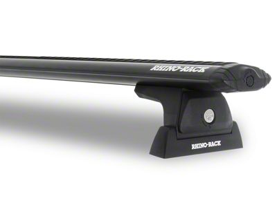 Rhino-Rack Vortex RLT600 Ditch Mount 1-Bar Roof Rack; Black (09-18 RAM 1500)