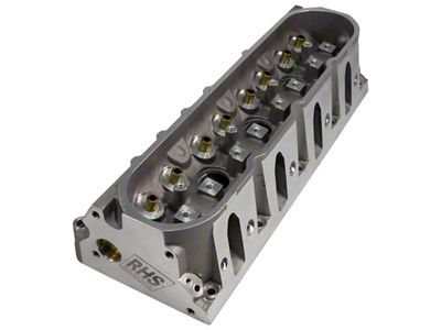 RHS Pro Action LS Cathedral Port Cylinder Head with 0.660-Inch Lift Springs; Un-Assembled (13-19 6.0L Sierra 2500 HD)