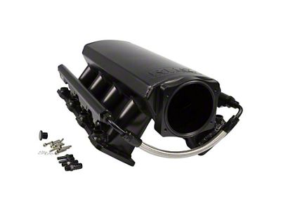 RHS GM LS Cathedral Port Sheet Metal Intake Manifold with Fuel Rails (15-19 6.0L Silverado 3500 HD)
