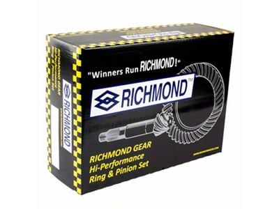 Richmond 9.25-Inch Rear Differential Ring and Pinion Gear Kit; 4.56 Gear Ratio (97-11 Dakota)