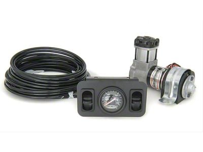 Ridetech Small OverLoad Style Compressor Kit; 2 Switch (97-24 F-150)