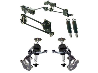 Ridetech HQ Series Air Suspension System (14-18 Sierra 1500 w/ Stock Cast Aluminum or Stamped Steel Control Arms)