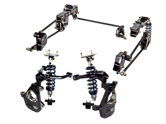 Ridetech HQ Series Complete Coil-Over Suspension System (14-18 4WD Silverado 1500 w/ Stock Cast Aluminum or Stamped Steel Control Arms)