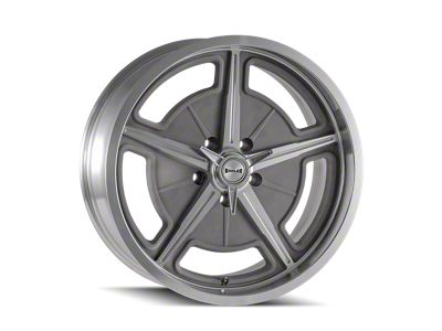 Ridler 605 Matte As-Cast Machined 5-Lug Wheel; 20x10; 0mm Offset (94-01 RAM 1500)
