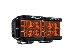 Rigid Industries D-SS Pro Series LED Lights with Amber PRO Lens; Spot Beam (Universal; Some Adaptation May Be Required)