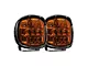 Rigid Industries Adapt XP LED Lights with Amber PRO Lens (Universal; Some Adaptation May Be Required)