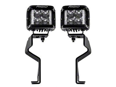 Rigid Industries D-SS Series LED Pod A-Pillar Light Kit (21-24 F-150)