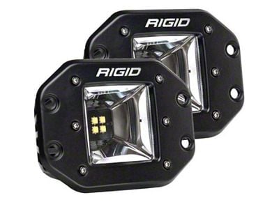 Rigid Industries Radiance Plus Scene Flush Mount LED Pod Lights with RGBW Backlight (Universal; Some Adaptation May Be Required)