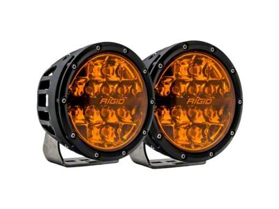 Rigid Industries 6-Inch 360-Series Pro SAE LED Fog Lights; White (Universal; Some Adaptation May Be Required)