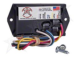 Rigid Industries 12-Volt LED Flasher; 6AMP (Universal; Some Adaptation May Be Required)