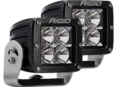 Rigid Industries D-Series Pro HD LED Pod Lights; Flood Beam (Universal; Some Adaptation May Be Required)