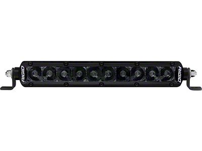 Rigid Industries 10-Inch SR-Series Pro LED Light Bar; Spot Midnight Beam (Universal; Some Adaptation May Be Required)