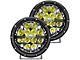 Rigid Industries 6-Inch 360-Series LED Off-Road Lights with White Backlight; Spot Beam (Universal; Some Adaptation May Be Required)