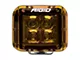 Rigid Industries D-SS Series LED Light Cover; Amber