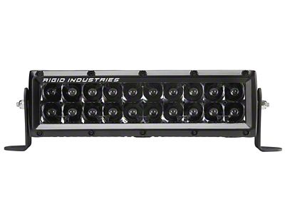 Rigid Industries 10-Inch E-Series Pro LED Light Bar; Spot Midnight Beam (Universal; Some Adaptation May Be Required)