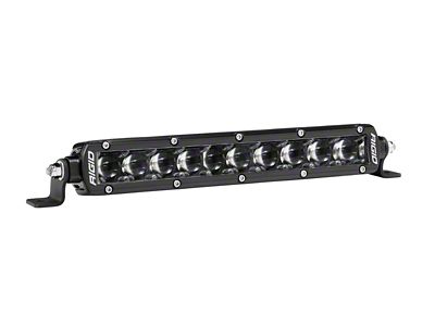 Rigid Industries 10-Inch SR-Series LED Light Bar; Hyperspot Beam (Universal; Some Adaptation May Be Required)