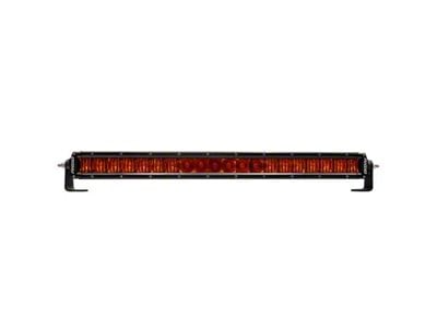 Rigid Industries 20-Inch SR-Series LED Light Bar with Amber PRO Lens; Spot Beam (Universal; Some Adaptation May Be Required)