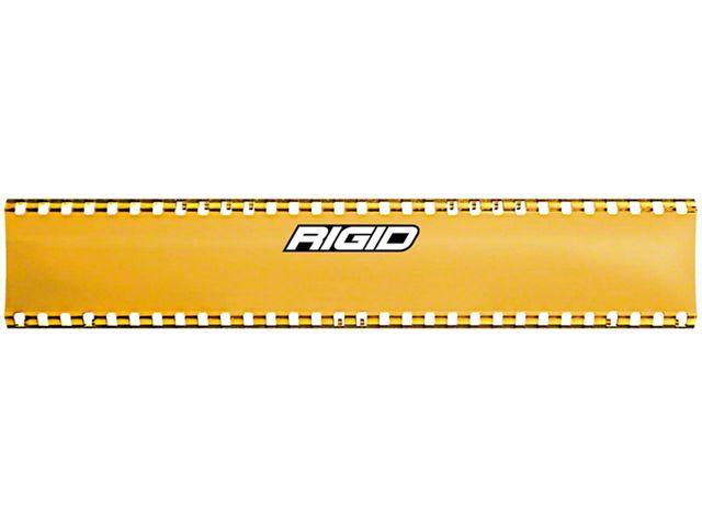 Rigid Industries SR-Series Light Cover; 10-Inch; Amber