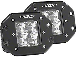Rigid Industries D-Series Pro Flush Mount LED Lights; Spot Beam (Universal; Some Adaptation May Be Required)