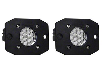 Rigid Industries Ignite Flush Mount LED Back-Up Light Kit; Diffused (Universal; Some Adaptation May Be Required)