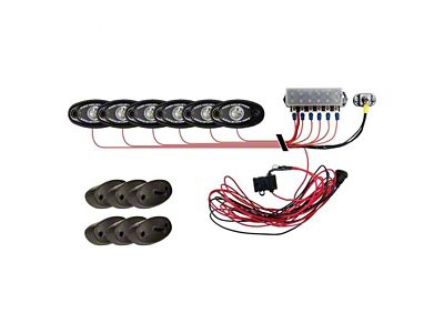 Rigid Industries Rock Light Kit; Cool White; 6-Pieces (Universal; Some Adaptation May Be Required)