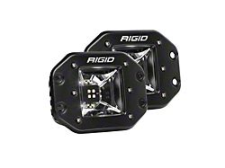 Rigid Industries Radiance Scene Flush Mount LED Pod Lights with White Backlight (Universal; Some Adaptation May Be Required)