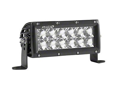 Rigid Industries 6-Inch E-Series Pro LED Light Bar; Flood Beam (Universal; Some Adaptation May Be Required)