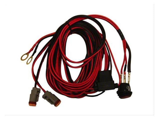 Rigid Industries Wire Harness for D-Series and SR-Q Series Lights