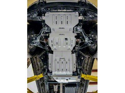 RIVAL 4x4 Aluminum Skid Plate Full Set (15-25 3.5L EcoBoost, 5.0L F-150, Excluding Raptor)