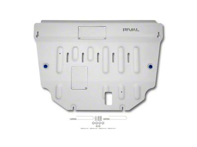 RIVAL 4x4 Aluminum Engine Skid Plate (22-26 Maverick, Excluding Tremor)