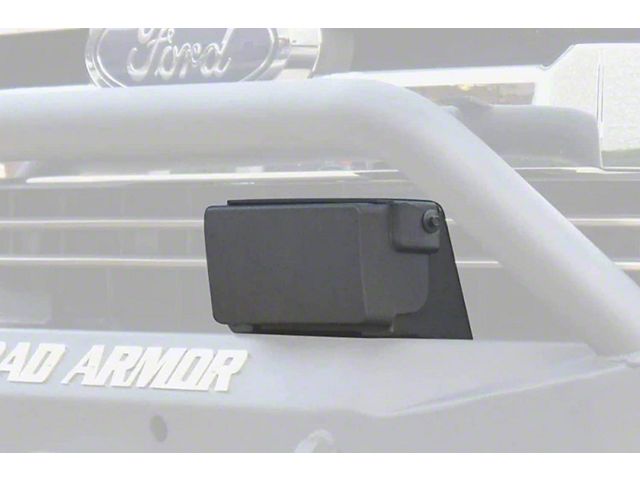 Road Armor Front Bumper Adaptive Cruise Control Module; Textured Black (17-20 F-150)