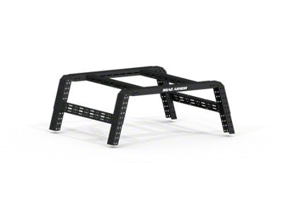 Road Armor TRECK Adjustable Bed Rack System; Textured Black (09-14 F-150 Styleside w/ 5-1/2-Foot & 6-1/2-Foot Bed)