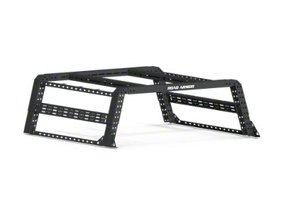 Road Armor TRECK Overland Adjustable Bed Rack System; Textured Black (09-14 F-150 Styleside w/ 5-1/2-Foot & 6-1/2-Foot Bed)