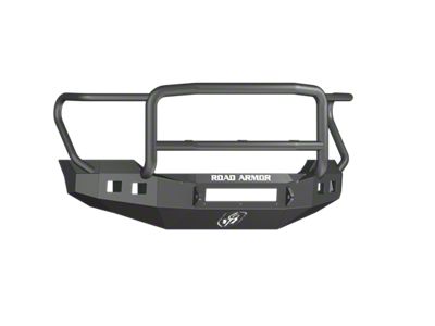 Road Armor Stealth Non-Winch Front Bumper with Lonestar Guard; Textured Black (11-16 F-350 Super Duty)
