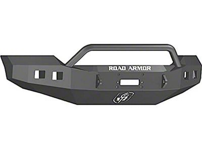 Road Armor Stealth Winch Front Bumper with Pre-Runner Guard; Textured Black (11-16 F-350 Super Duty)