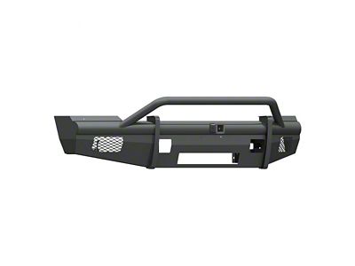 Road Armor Vaquero Non-Winch Front Bumper with Pre-Runner Guard and 2-Inch Receiver Hitch; Textured Black (11-16 F-350 Super Duty)