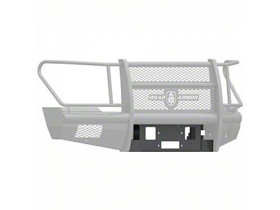 Road Armor Winch Plate for Vaquero Front Bumper; Textured Black (11-16 F-350 Super Duty)