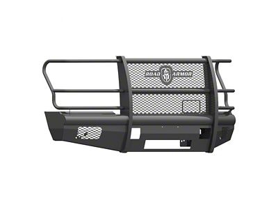 Road Armor Vaquero Non-Winch Front Bumper with Full Guard; Textured Black (17-22 F-350 Super Duty)